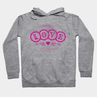 LOVE Concho Cowgirl Boot Hoodie